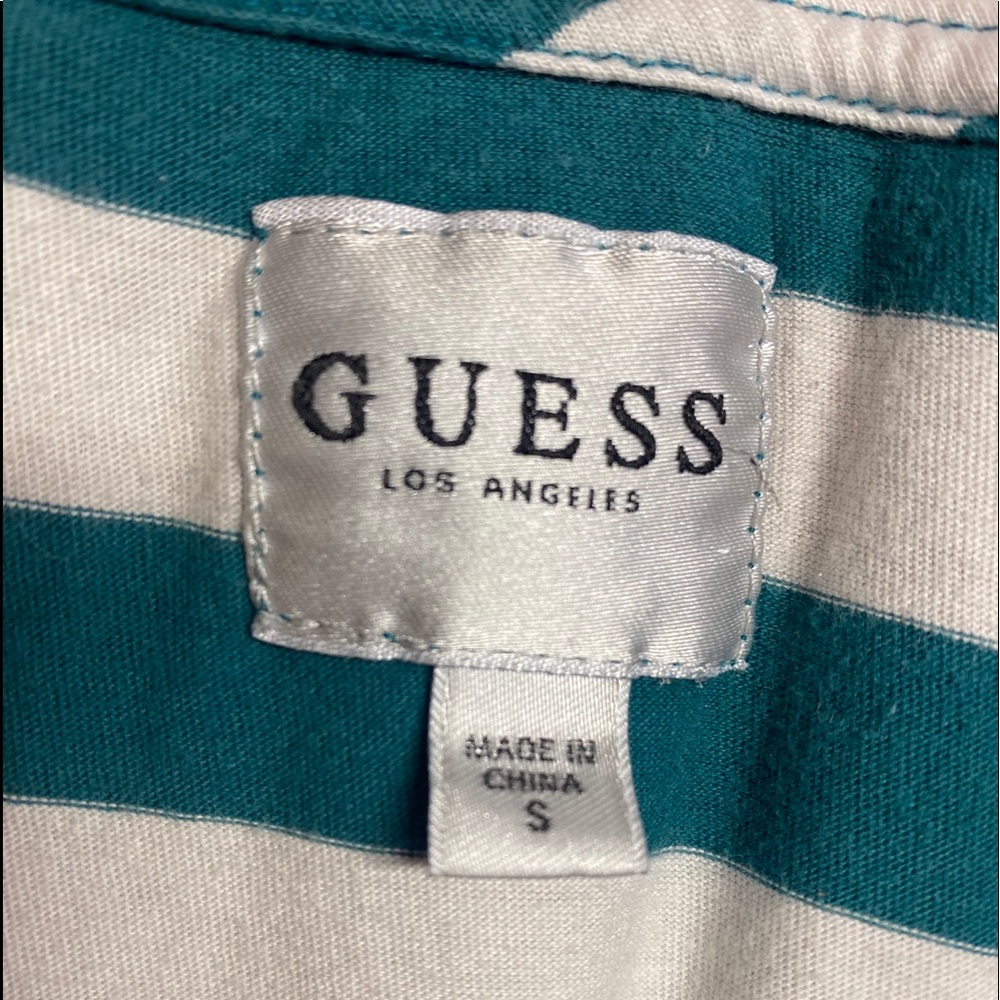 GUESS STRIPED TEE - Picture 3 of 4